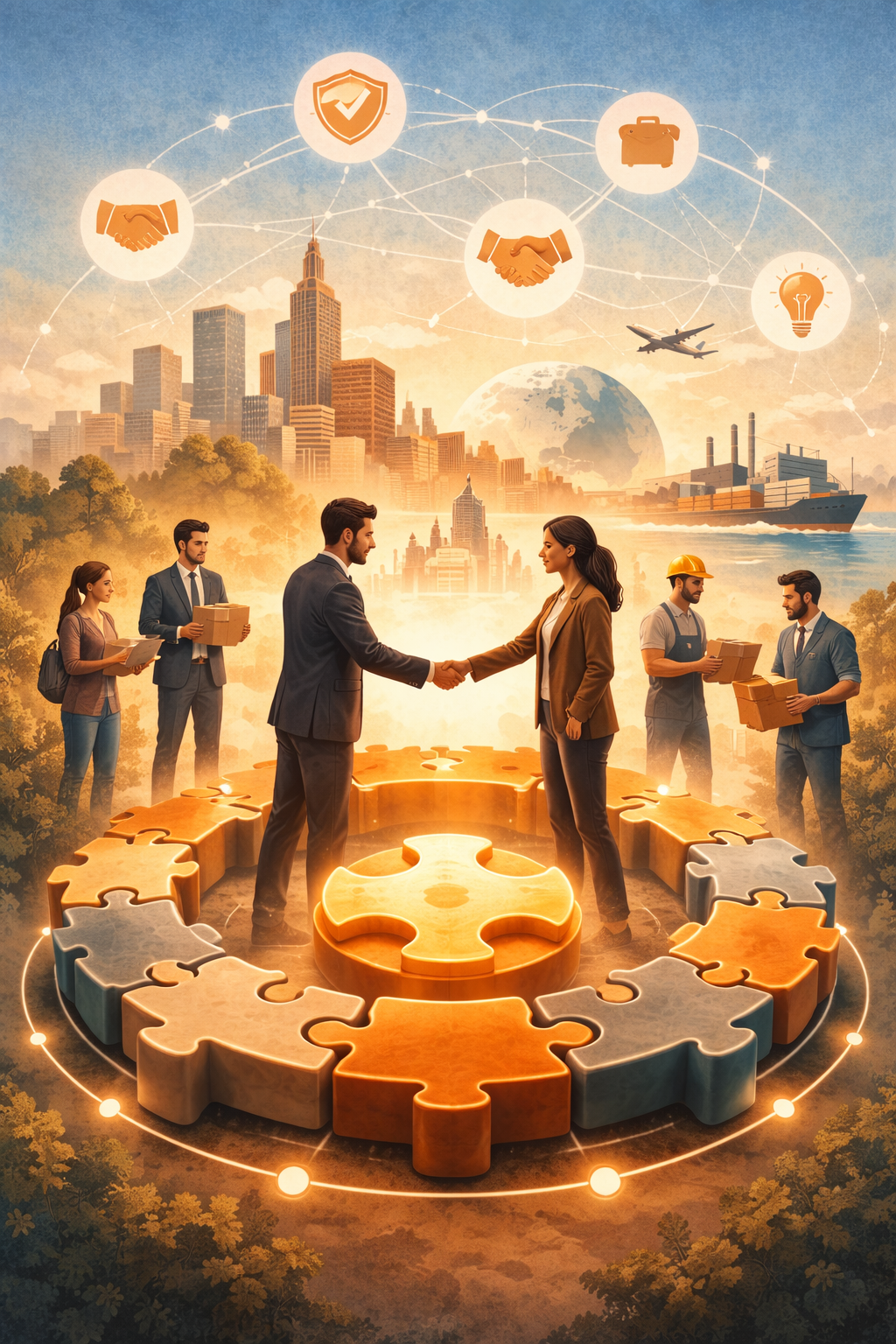 مبانی اقتصاد ۲_ اعتماد سرمایه اقتصاد به هم پیوسته