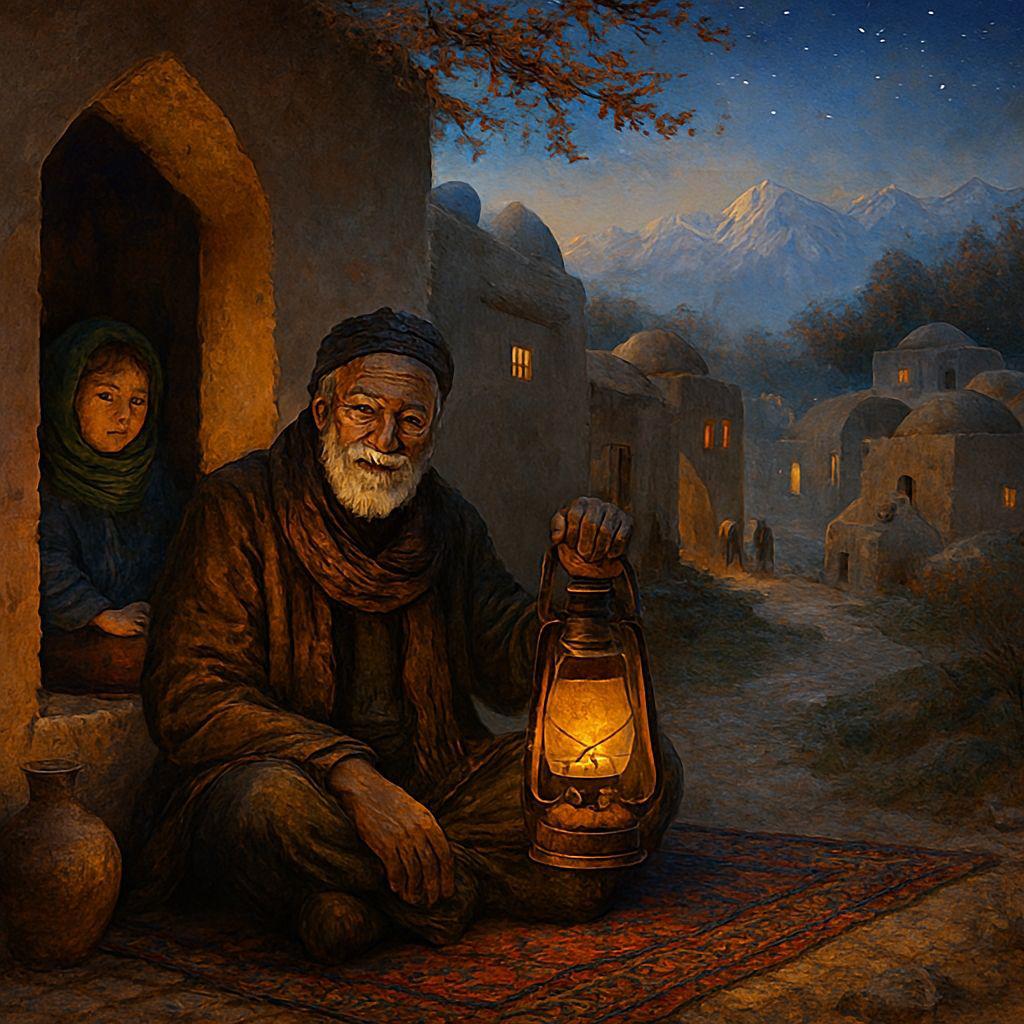 فانوس مهر درشب بردسیر