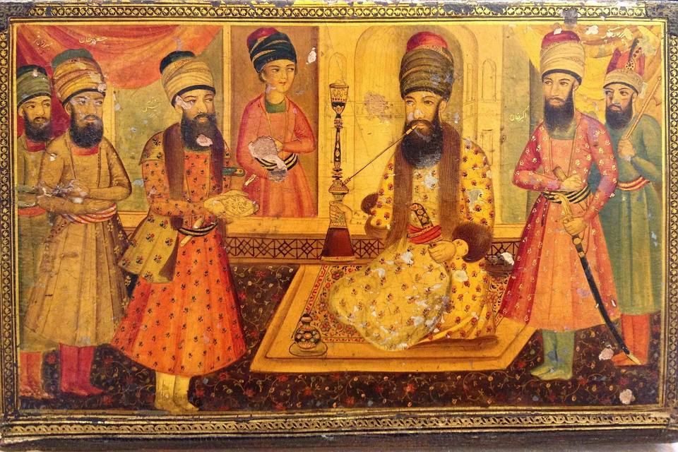 داستان کریم خان زند و قلیان 