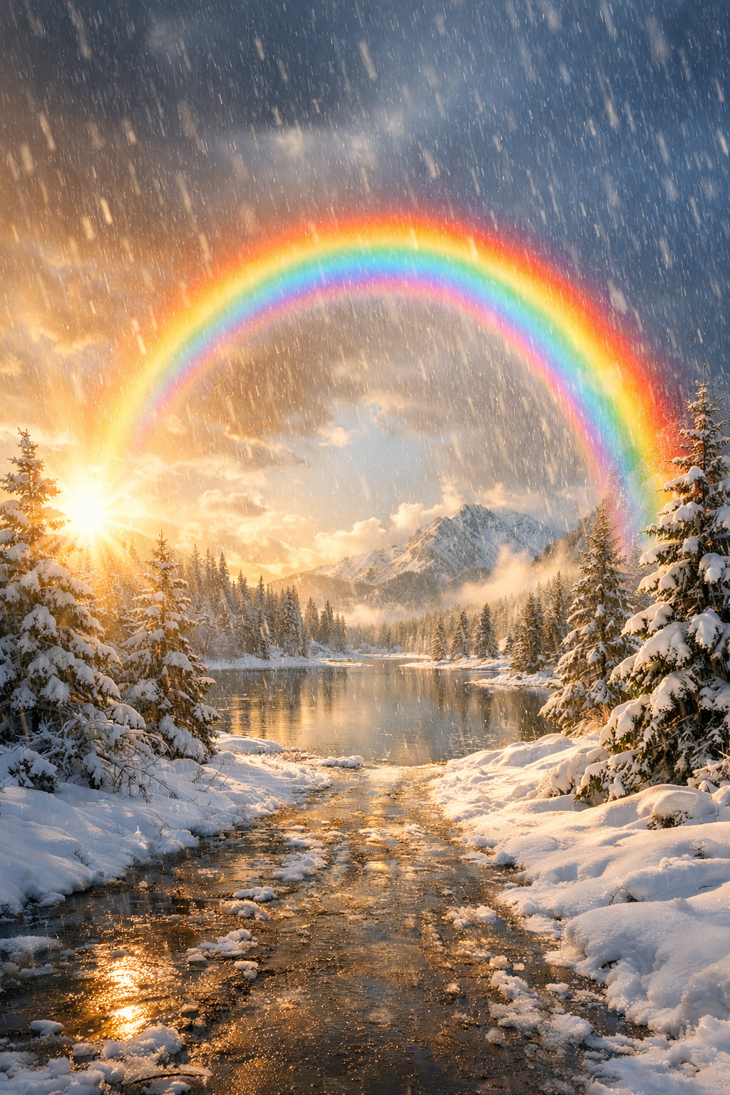 رنگین کمان، دروازه بهشت